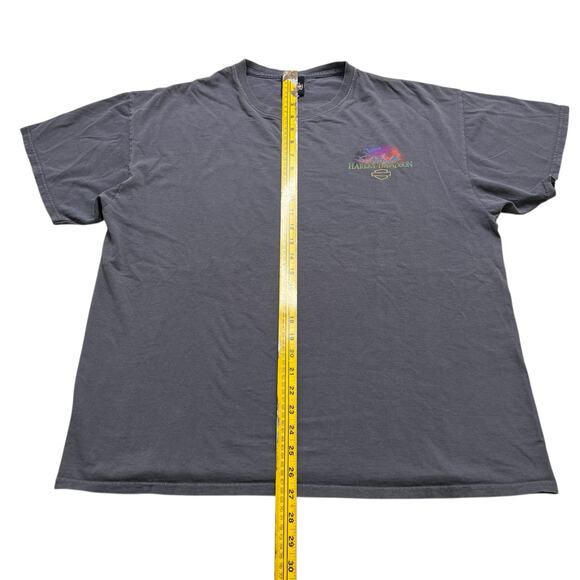 Vintage Harley-Davidson Orlando Florida T-Shirt XL Parrot Bike Sunset Graphic - Picture 7 of 12